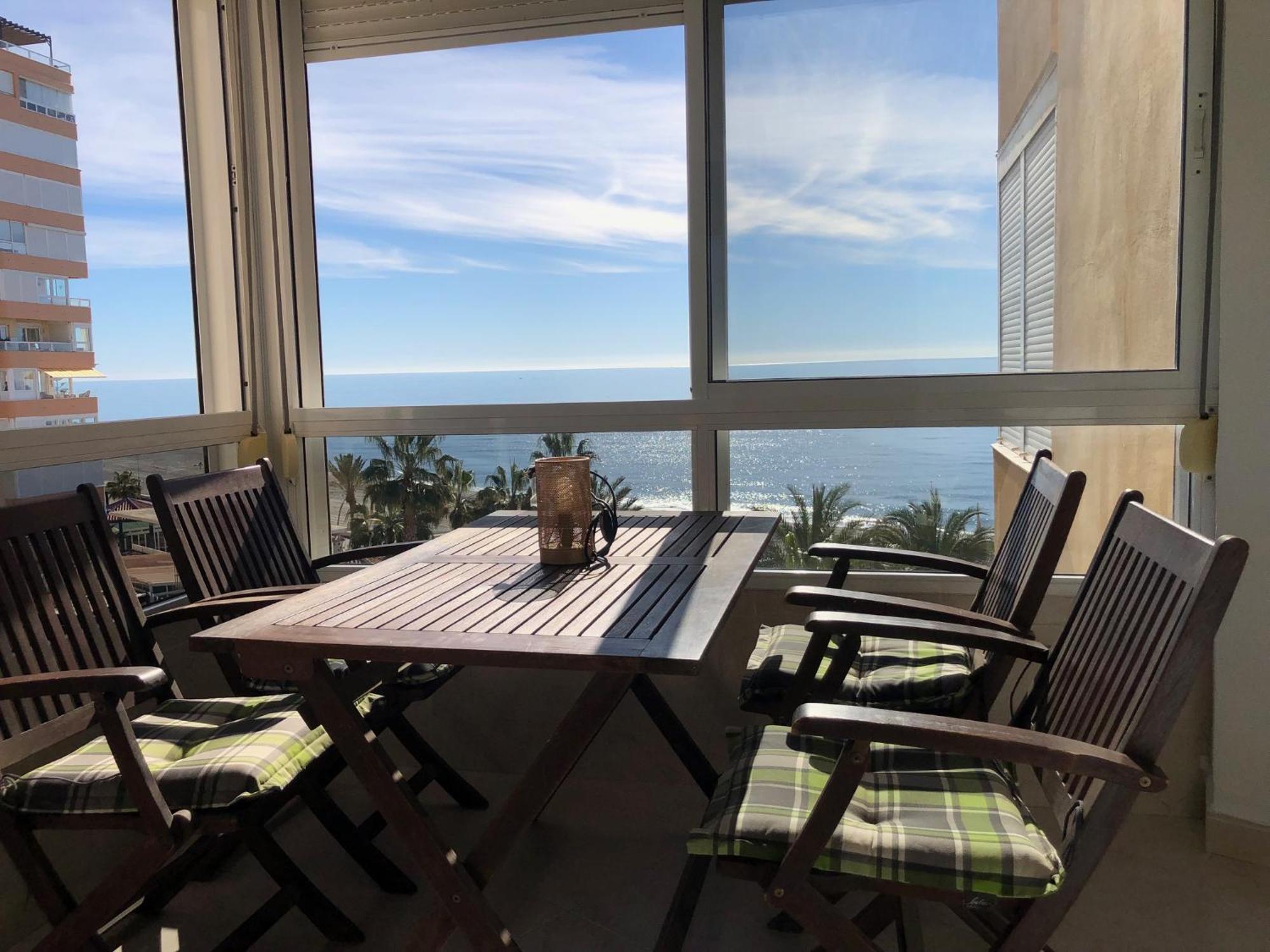 Estudio Mar En Calma, Primera Linea De Playa Con Vistas Al Mar Torrox Εξωτερικό φωτογραφία